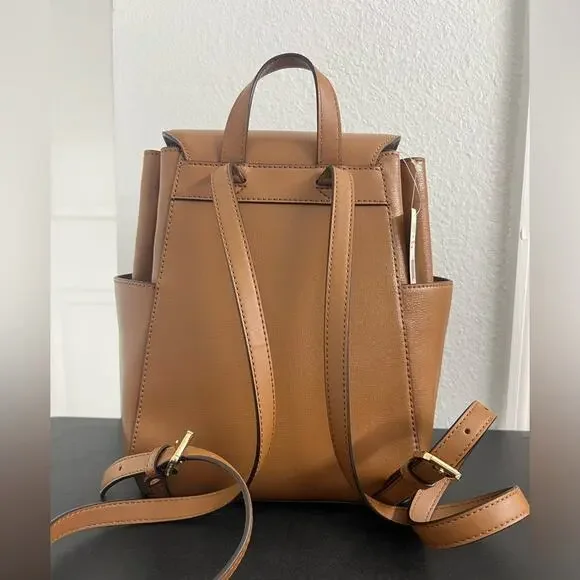 D13 NWT MICHAEL MICHAEL KORS Logo Cheryl Medium Drawstring Backpack